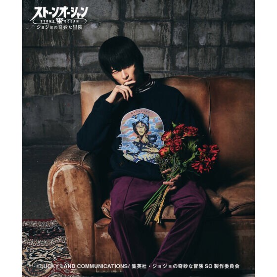 PRE-ORDER : JoJo's Bizarre Adventure: Stone Ocean [glamb] Sweatshirt