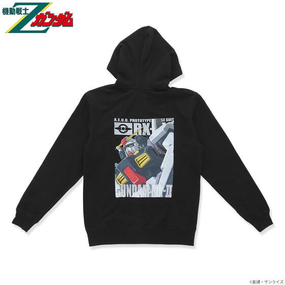 PRE-ORDER : Mobile Suit Gundam Full Color Zip Hoodie