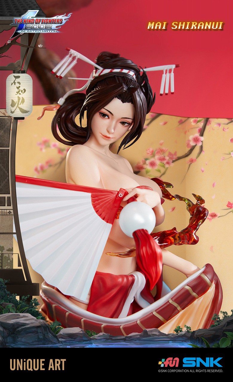 Pre-order : The King Of Fighters 2002 Unlimited Match: Mai Shiranui 1/4 Scale Figure by UNIQUE ART STUDIO / Kaitendoh