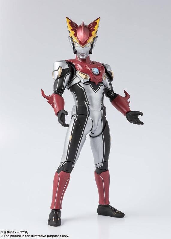 Pre-order : S.H.FIGUARTS ULTRAMAN ROSSO FLAME ACTION FIGURE (WITH BONUS)