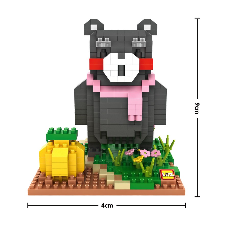 LOZ 9841-9843 Kumamon