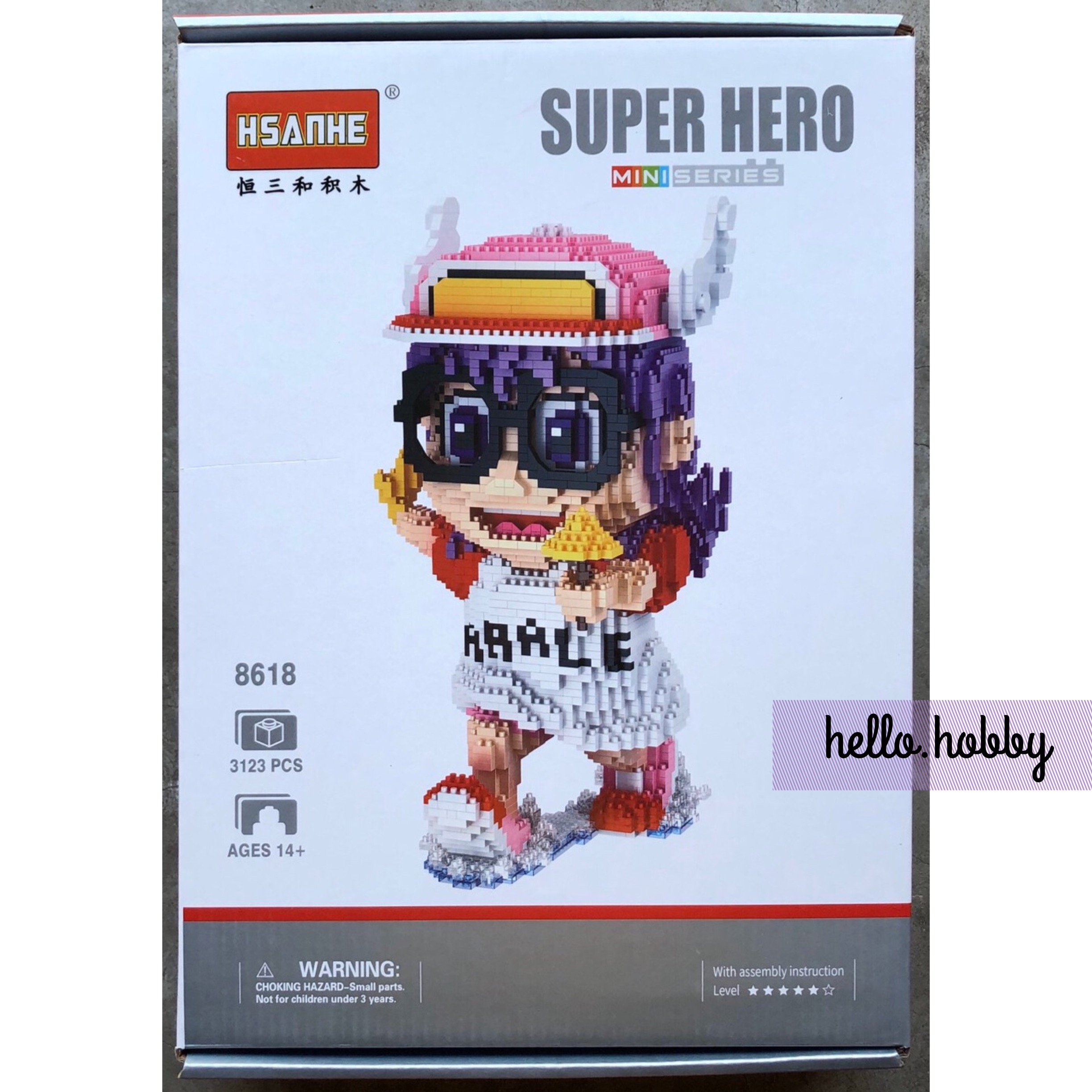 Hsanhe 8618 Dr.Slump and Arale 3123pcs