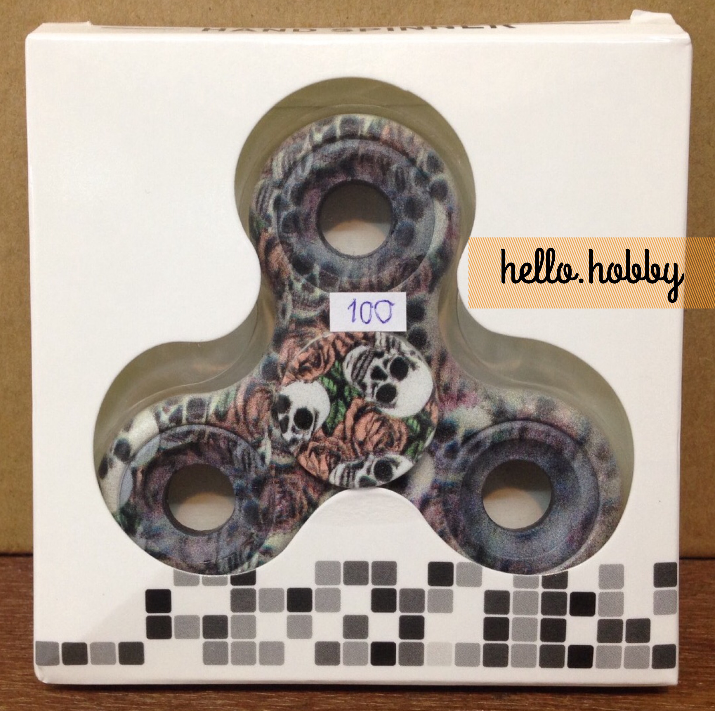 Fidget Spinner - Classic Skull Camouflage