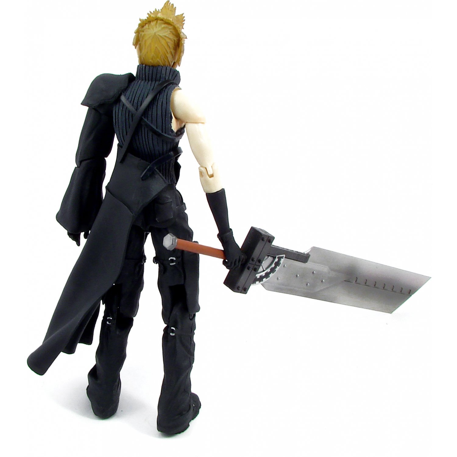 Final Fantasy VII Advent Children Play Arts Cloud Strife & Fenrir Motorcycle Action Figure Deluxe Set by Square Enix