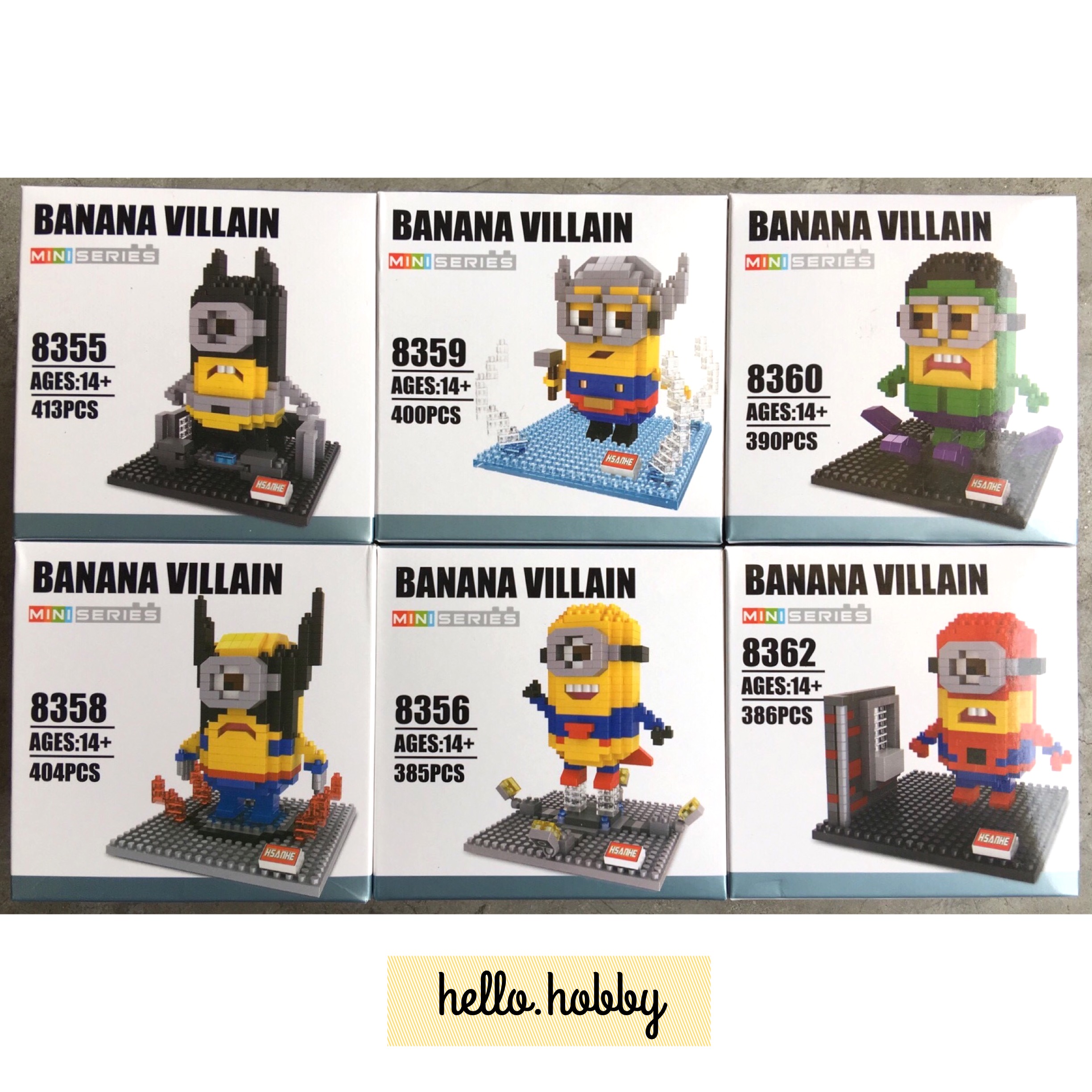 Hsanhe 8355-8362 Minion