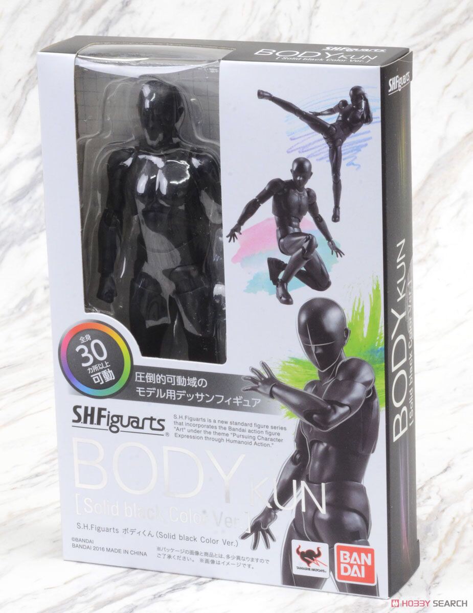 Pre-order : S.H.FIGUARTS Body-Kun (Solid Black Color Ver.) (Repeat Item)