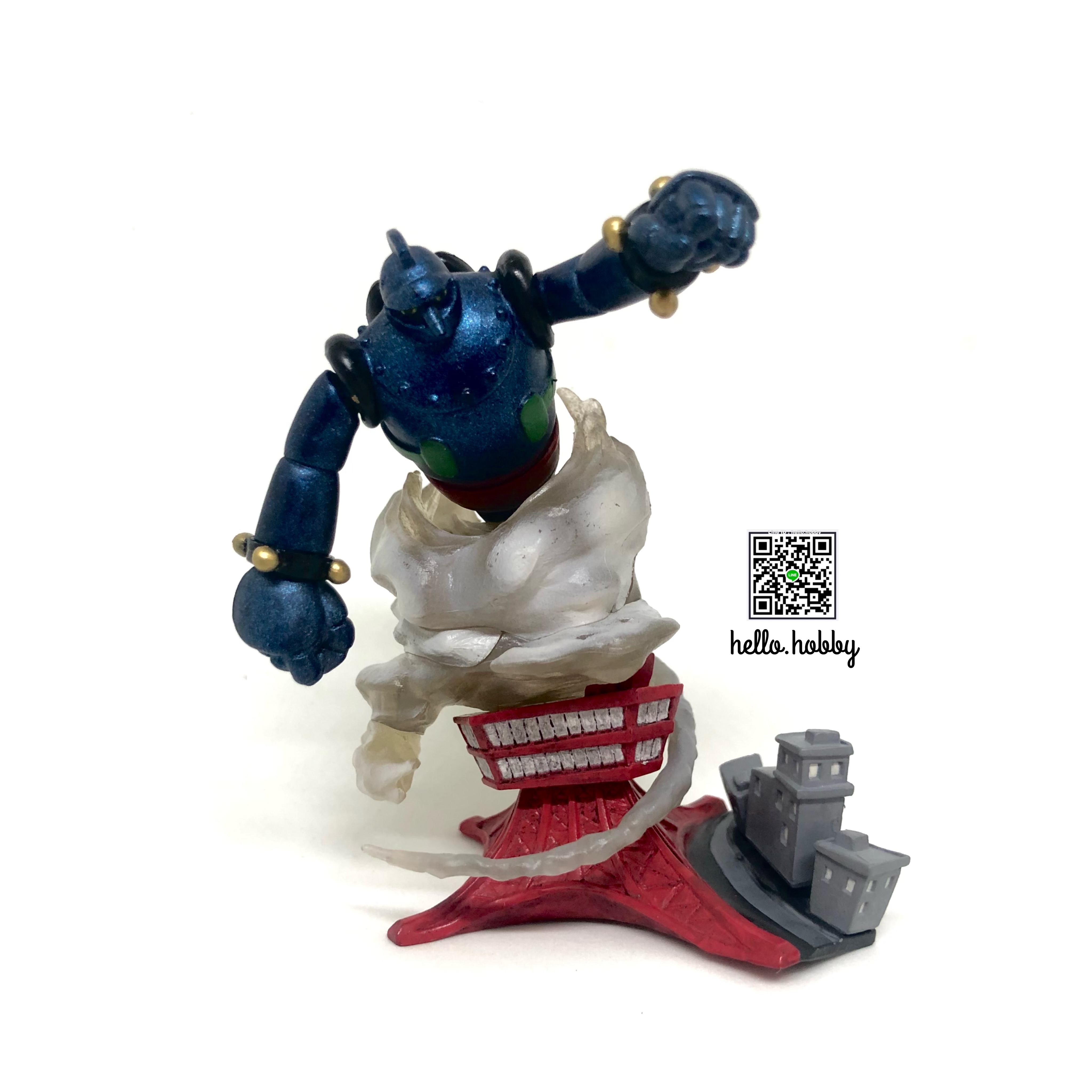 HG Gigantor Tetsujin 28 Imagination Collection Diorama Gashapon (Set of 4)