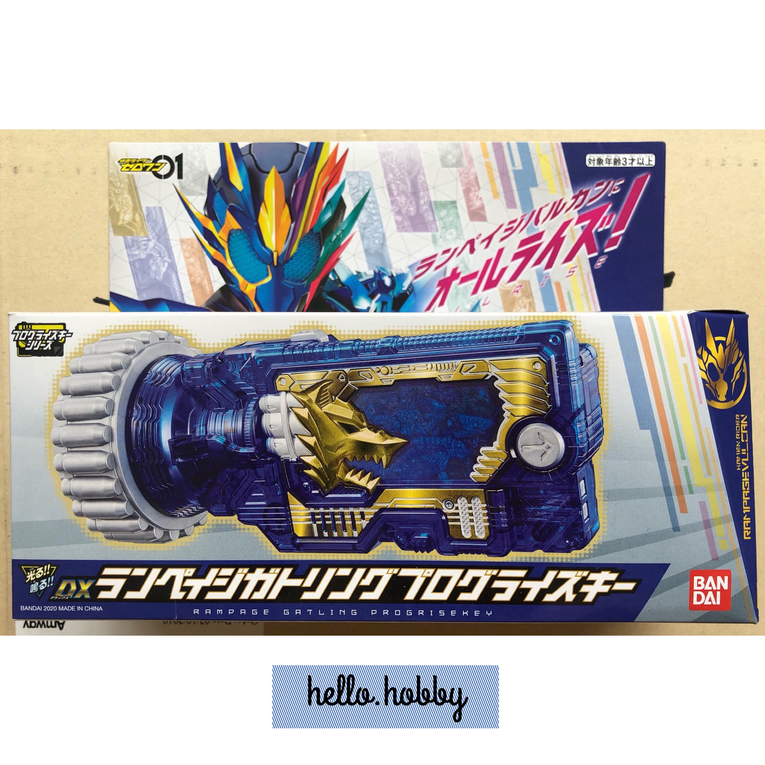 Masked Rider Zero-One - DX Rampage Gatling Progrise Key by Bandai
