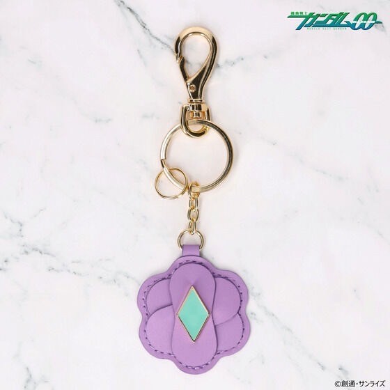 PRE-ORDER : Mobile Suit Gundam 00 Leather Accessories・Scarf Items Key Charm (4 types in total)