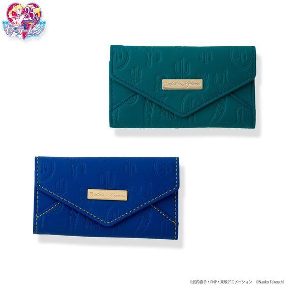 PRE-ORDER : Sailor Moon Uranus Neptune Leather Key Case