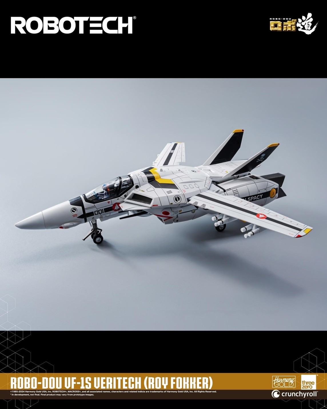 Pre-order : Robotech ROBO-DOU ROBOTECH VF‐1S Veritech (Roy Fokker) by Threezero