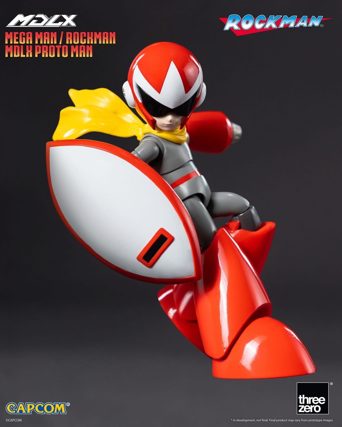 Pre-order : Rockman / Mega Man MDLX Proto Man by Threezero