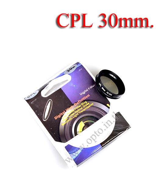 Digital Filter 30mm. CPL Circular Polarizing C-PL