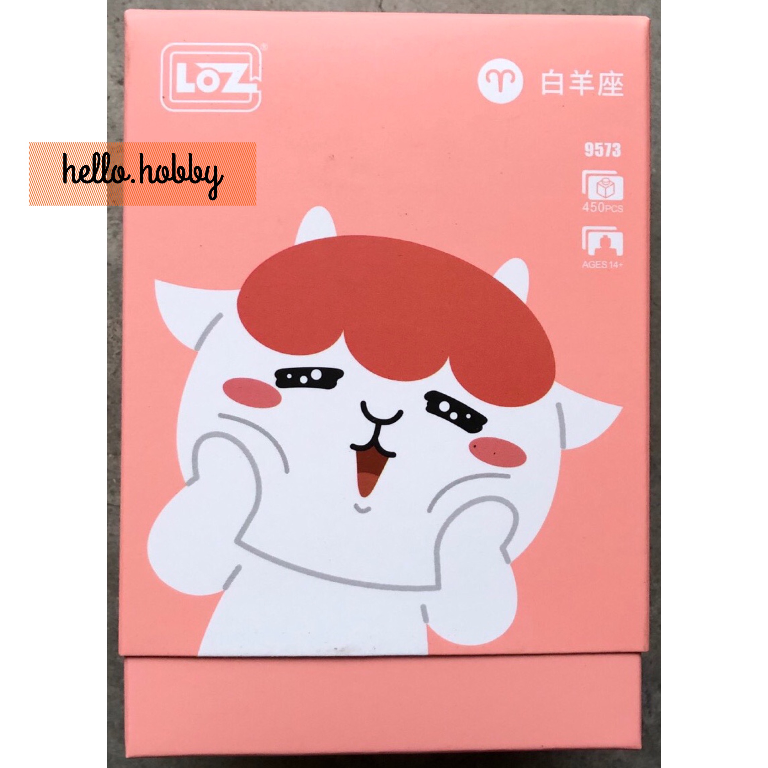 LOZ 9573 Animal Sheep 450pcs