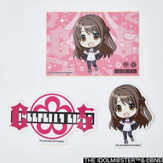 PRE-ORDER : The Idolmaster Cinderella Girls x R4G 2nd (C5) Sticker Set