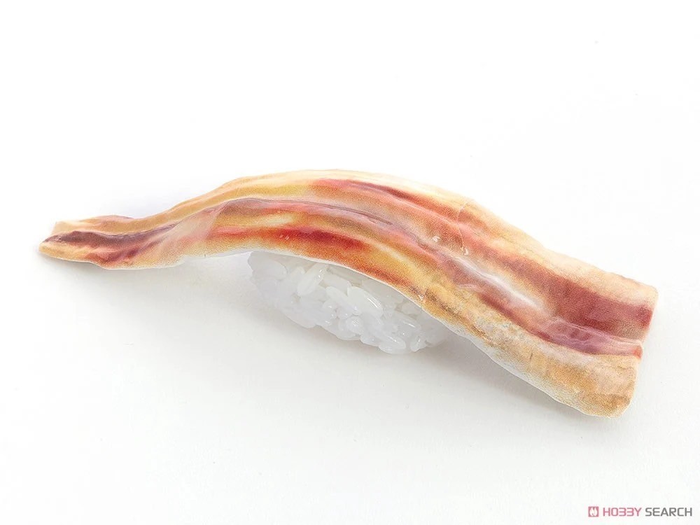 Pre-order : 1/1 Scale Gyoza / Anago Sushi / Squid Sushi Plastic Model Kit by Syuto Seiko