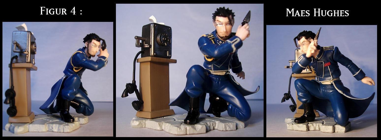 กาชาปอง แขนกล คนแปรธาตุ HG Fullmetal Alchemist Diorama Part 2 Gashapon by Bandai (Set of 6)