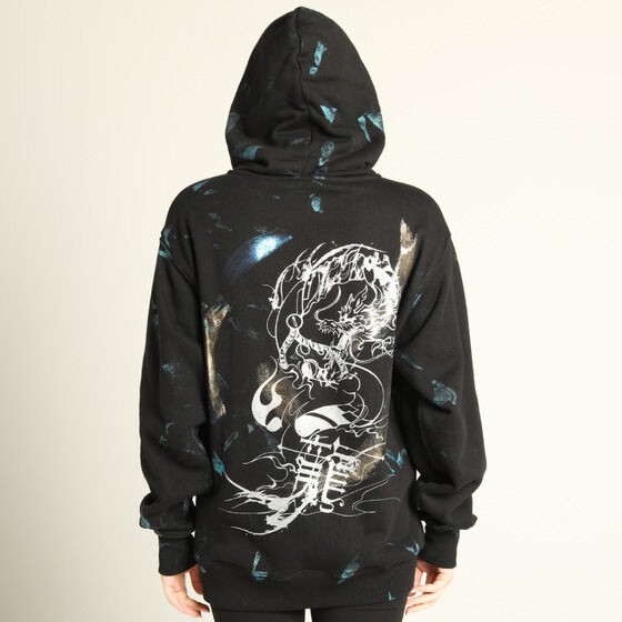 PRE-ORDER : Kamen Rider Build x h.NAOTO Collaboration Hoodie (Art Processing) Ryuga Banjo