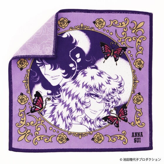 PRE-ORDER : Rose of Versailles ANNA SUI Smartphone Wiping Handkerchief
