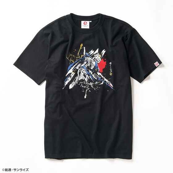 PRE-ORDER : STRICT-G JAPAN "Mobile Suit Gundam The Witch from Mercury" T-shirt Brush Painting Style