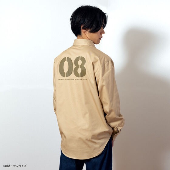 PRE-ORDER : STRICT-G “Mobile Suit Gundam 08th MS Platoon” Work Shirt