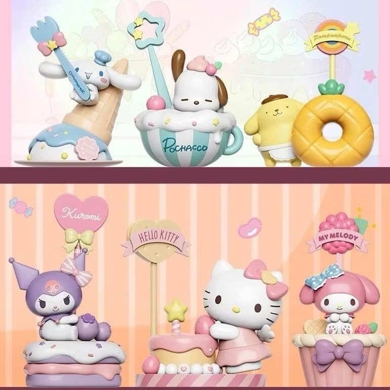 ที่เสียบการ์ด - Sanrio - Sanrio Family Dessert Series Card Holder