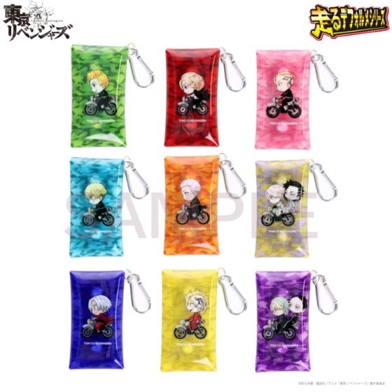 PRE-ORDER : Tokyo Revengers Running Deformed Series Folding Clear Case (9 types in total)