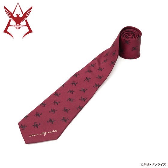 PRE-ORDER : Mobile Suit Gundam Char Design Necktie