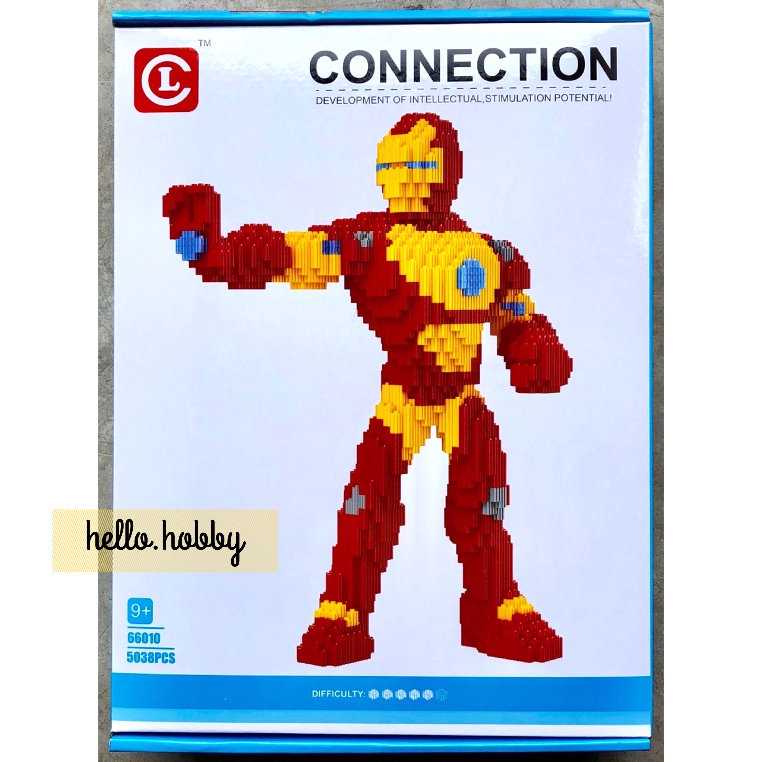 Lechuan 66010 Iron Man 5038pcs (แบบเฟือง)