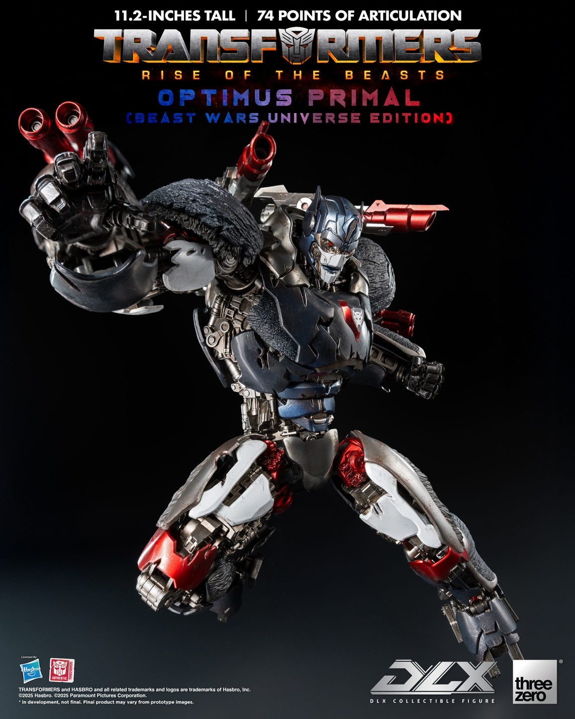 Pre-order : Transformers: Rise of the Beasts DLX Optimus Primal (Beast Wars Universe Edition) (Standard Ver.) by Threezero