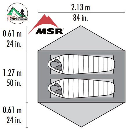 เต็นท์ MSR Carbon Reflex 2, V4