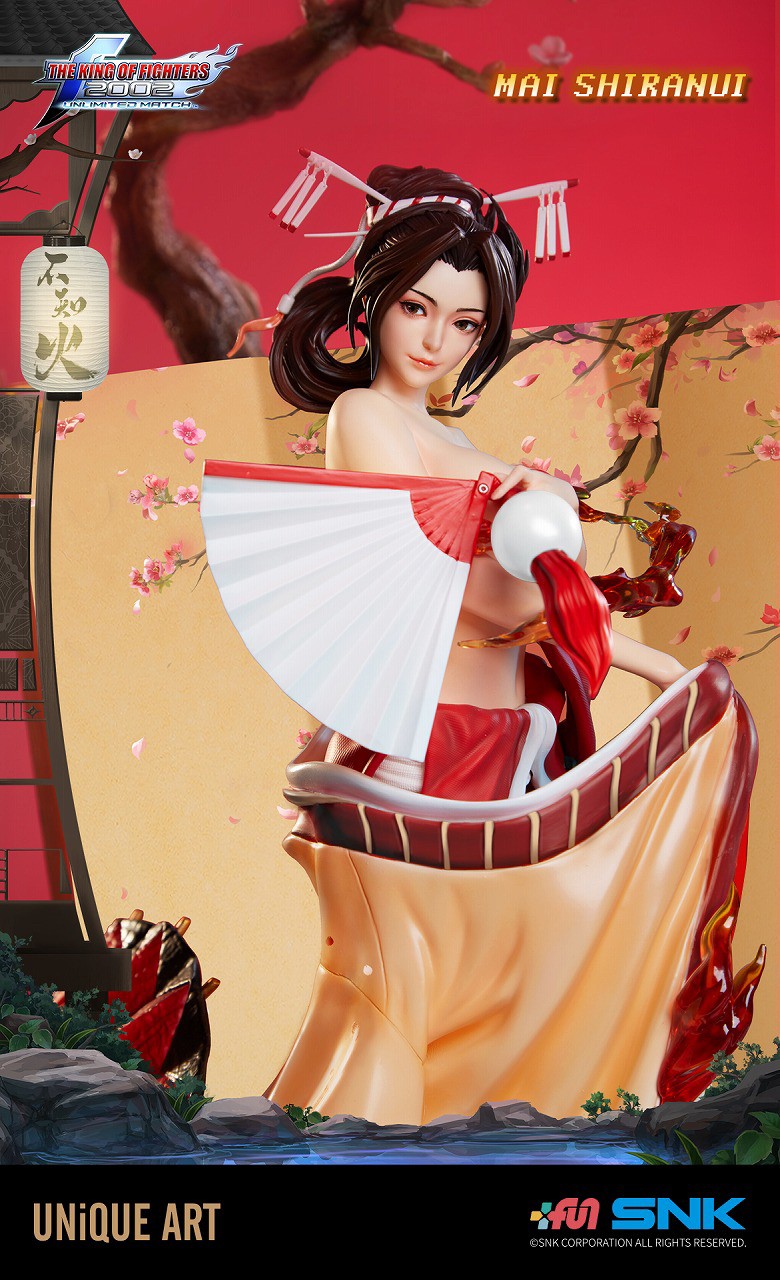 Pre-order : The King Of Fighters 2002 Unlimited Match: Mai Shiranui 1/4 Scale Figure by UNIQUE ART STUDIO / Kaitendoh