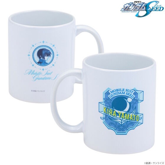 PRE-ORDER : Mobile Suit Gundam SEED Kira Cagalli Birthday Series Mug Cup