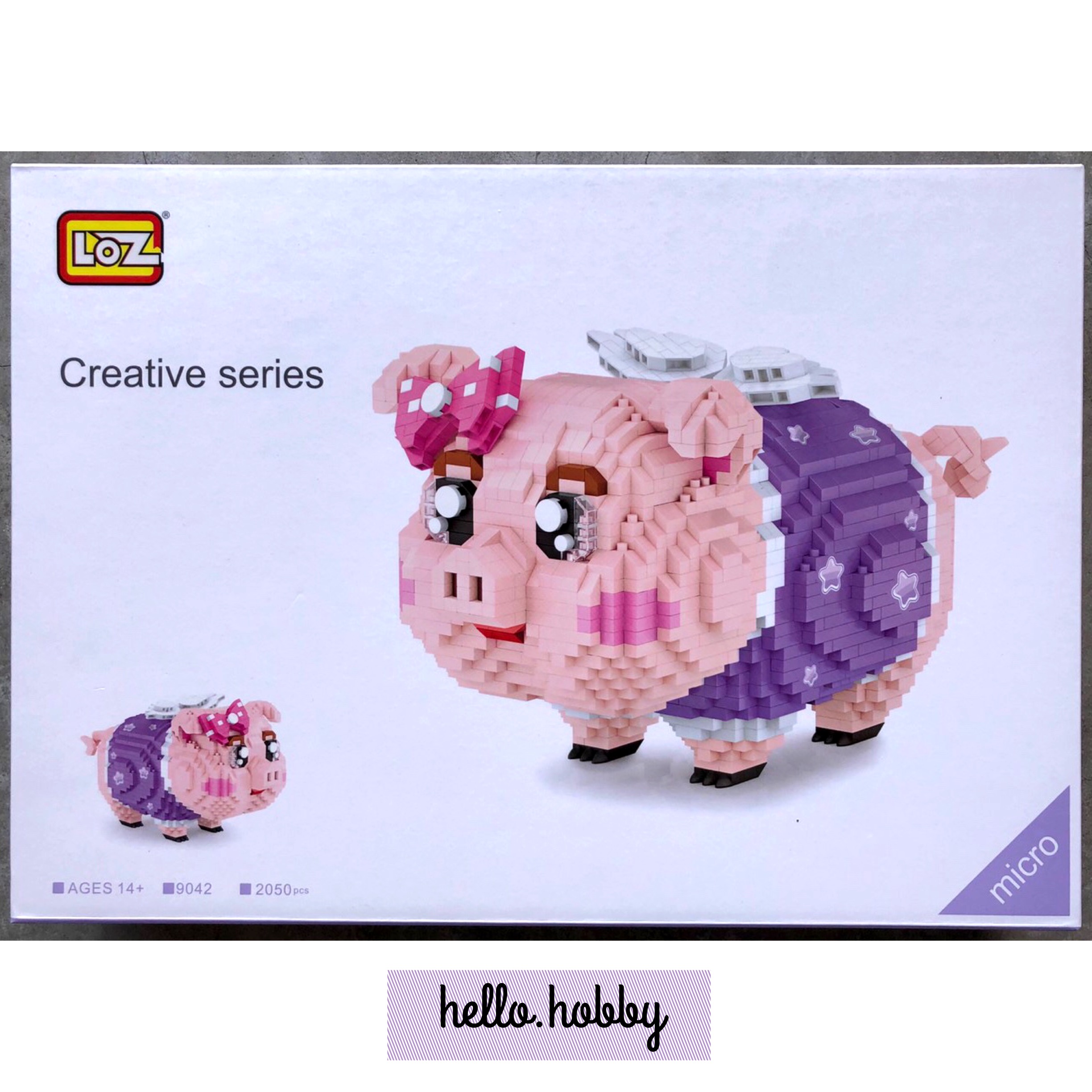 Loz 9042 Piggy Banks 2050pcs