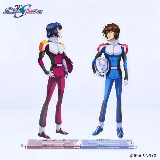 PRE-ORDER : Mobile Suit Gundam SEED FREEDOM Connecting Acrylic Stand Pilot Suit Ver. (18 types in total)