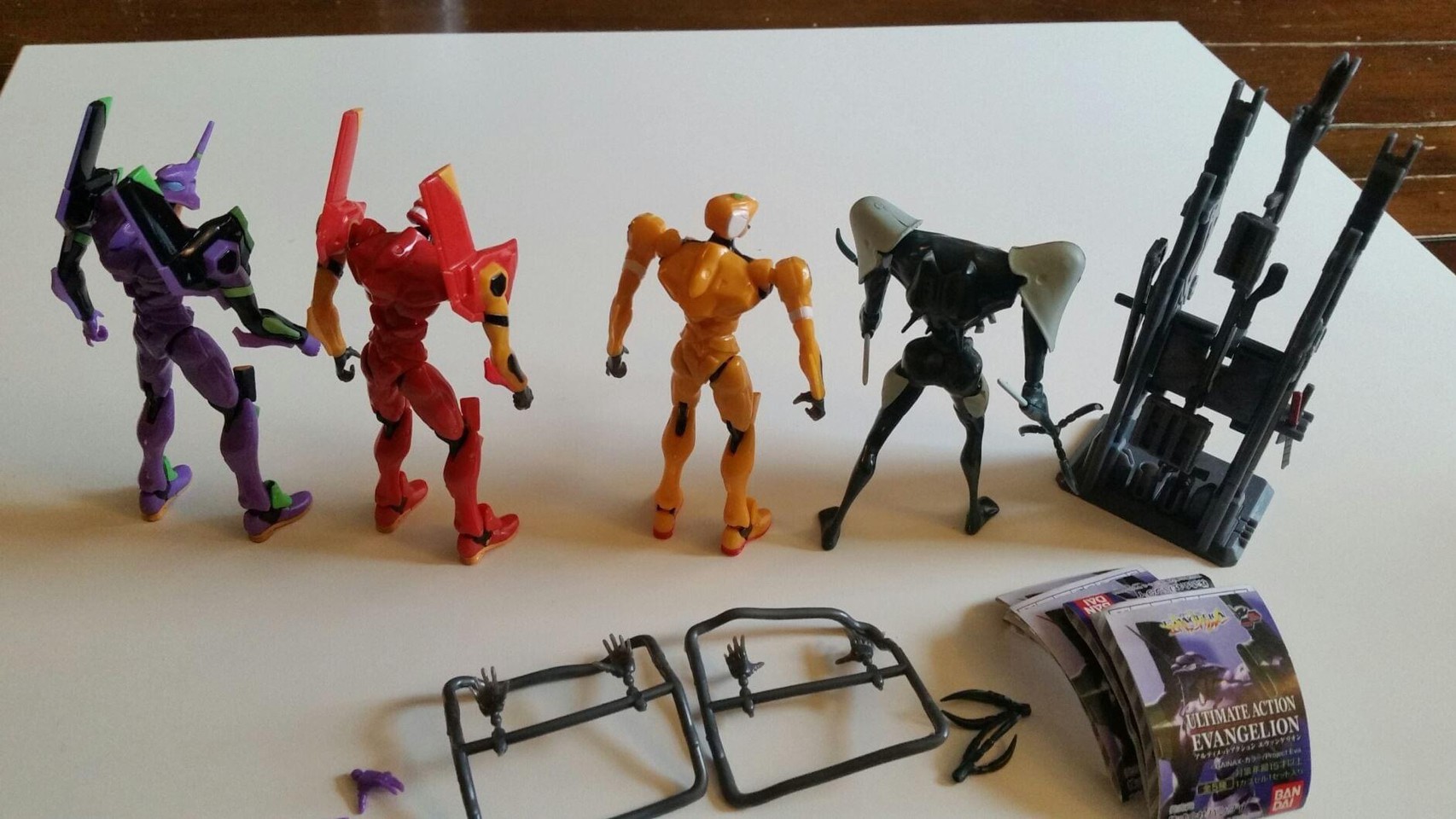 กาชาปอง อีวา อีวานเกเลี่ยน Ultimate Action Evangelion vol. 1 Gashapon by Bandai (Set of 5)