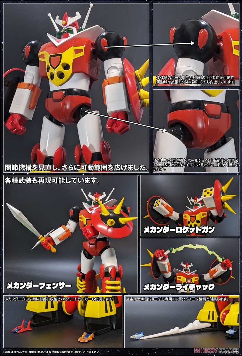 Pre-order : Metal Action Mechander Robo by Evolution Toy