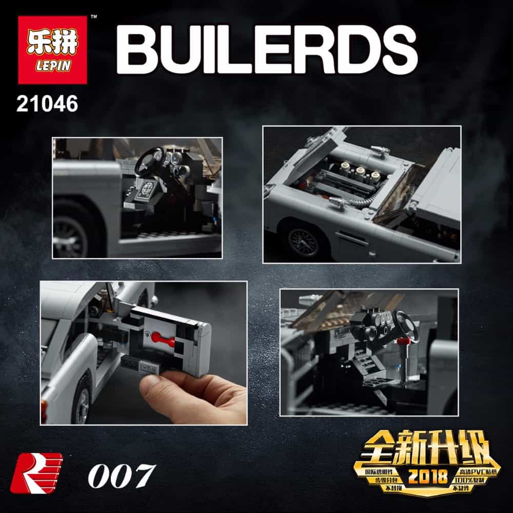 Lepin 21046 James Bond Aston Martin DB5 1450pcs