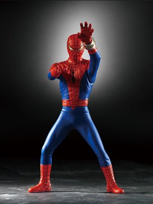 Soul Of Chogokin GX-33 Spiderman & Leopaldon by Bandai