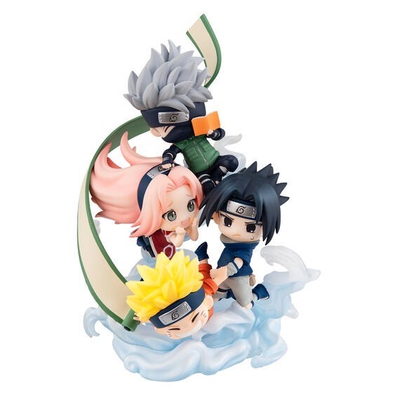 PRE-ORDER : FigUnity NARUTO Shippuden Team 7 Assembled! [Limited photo card included]