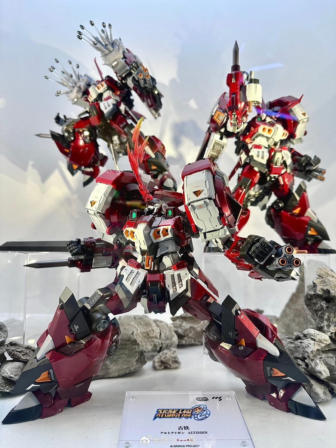 Mortal Mind Series - Super Robot Wars OG Alteisen Diecast Action Figure by CCS Toys