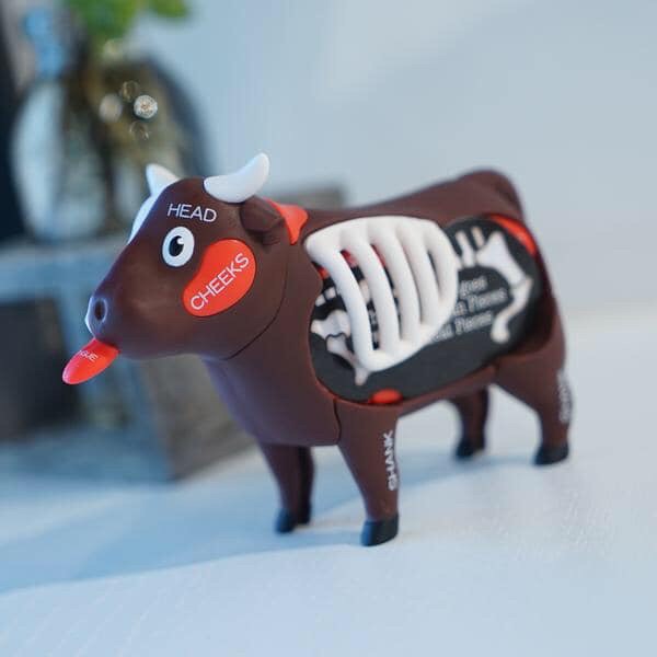 PIECE O’ STEAK 3D Cow Puzzle