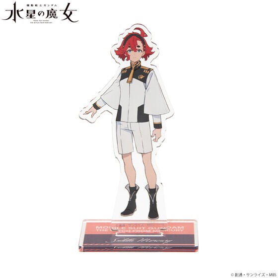 PRE-ORDER : Mobile Suit Gundam The Witch from Mercury Illustration by Mr. Mogumo Acrylic Stand