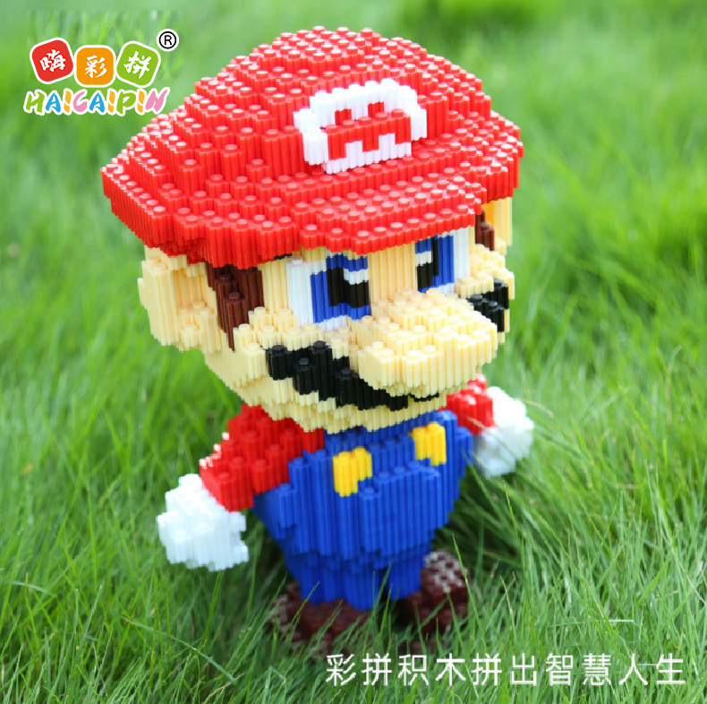 Haicaipin 8615, 8619, 8623-8623 Super Mario Bros. (แบบเฟือง)