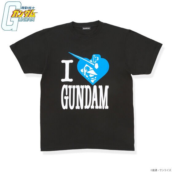 PRE-ORDER : Mobile Suit Gundam I LOVE MOBILE SUIT T-shirt