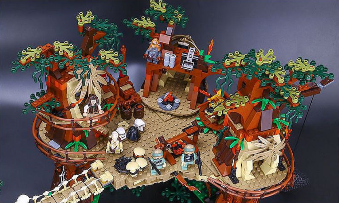 Lepin 05047 Star Wars Ewok Village Star 1990pcs
