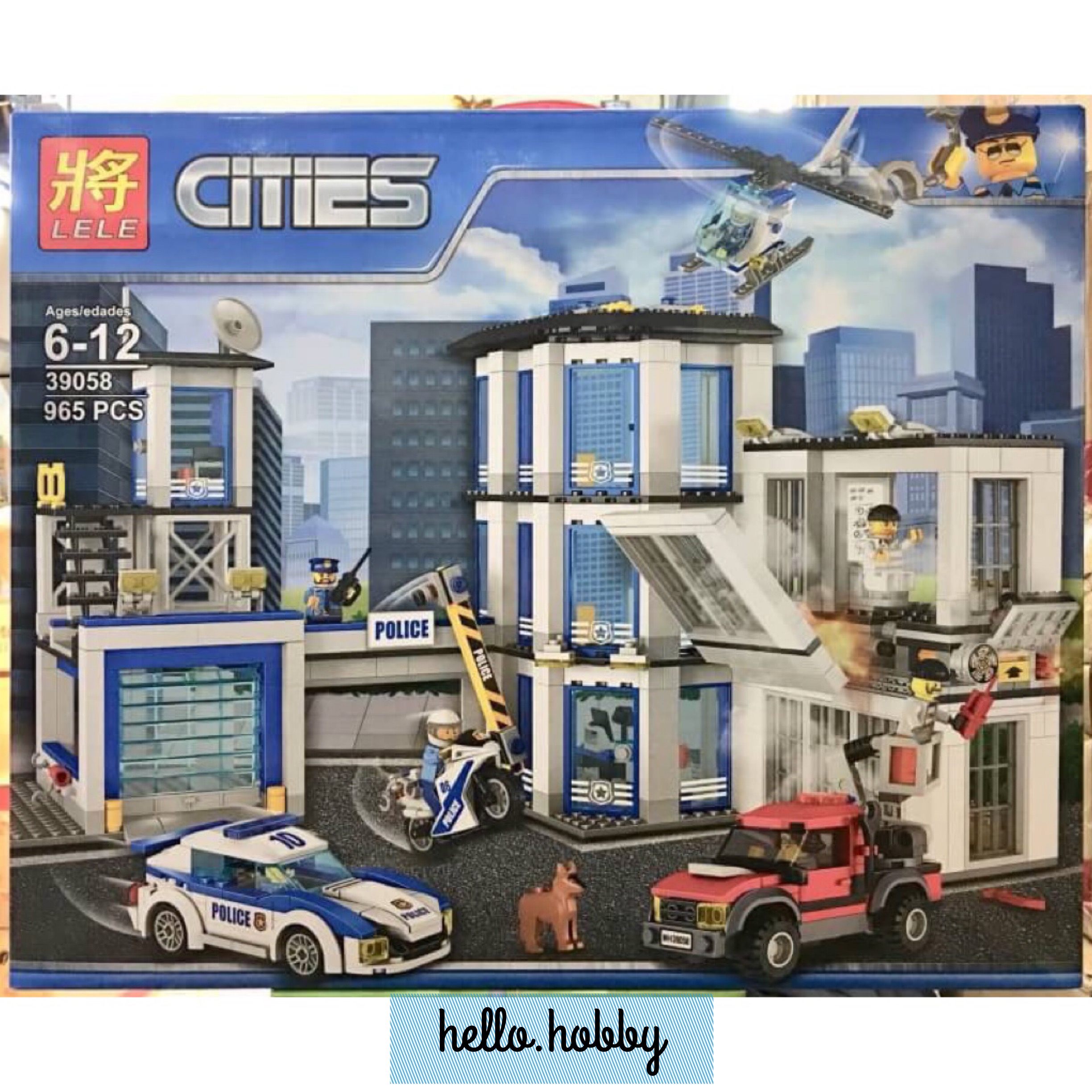 Lele 39058 Police Station 965pcs