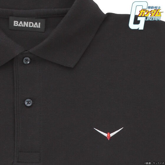 PRE-ORDER : Gundam Series Antenna Motif Dry Polo Shirt
