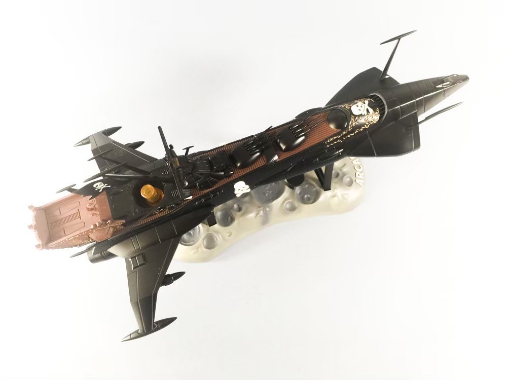 SGM-20 Space Pirate Captain Harlock Arcadia Black ver. by Aoshima (Miracle House) (ของใหม่เปิดเช็ค)
