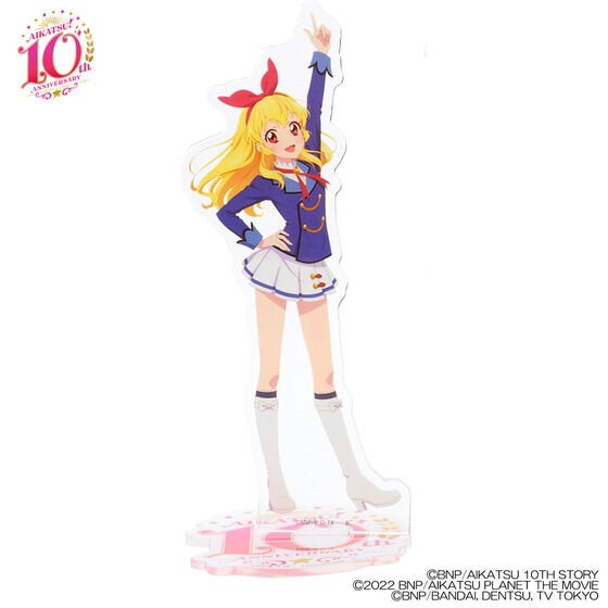 PRE-ORDER : Aikatsu! Series 10th ANNIVERSARY Acrylic Stand Past Main Characters